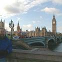 London, England, with Lew and Diana - Novermber  2001